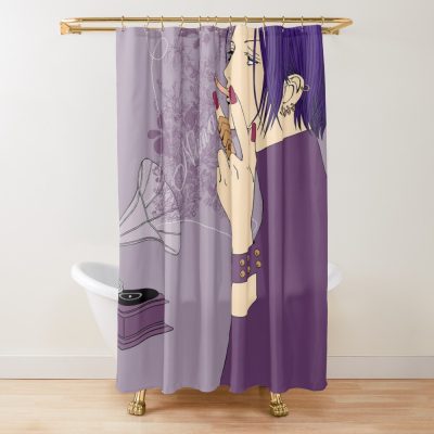 Retro Nana Anime Shower Curtain