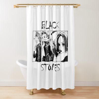 Black Stones Nana Manga Anime Shower Curtain