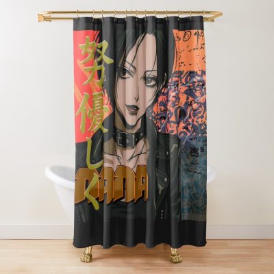 Work Hard Be Nice Nana Shower Curtain