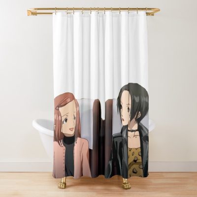 Komatsu Nana Sitting Shower Curtain