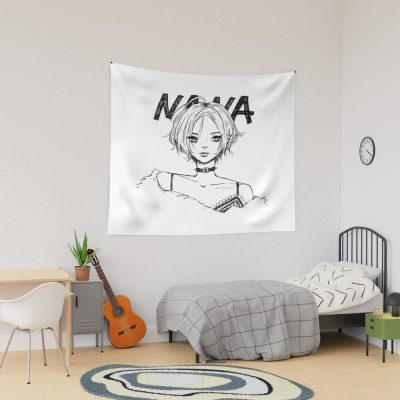 Black And White Nana Anime Tapestry